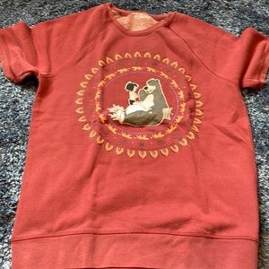 Short sleeve pull over. The jungle book themed